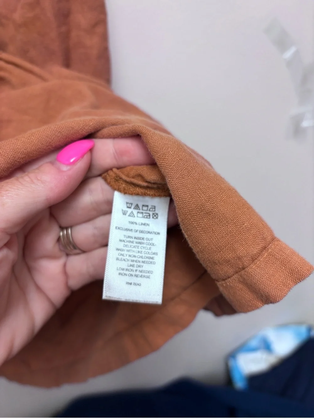 Lucky Brand Linen Crochet Dress